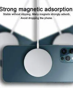 Magnetic 15W Fast Wireless Magsafe Charger for Apple iPhone 13 and Pro Max