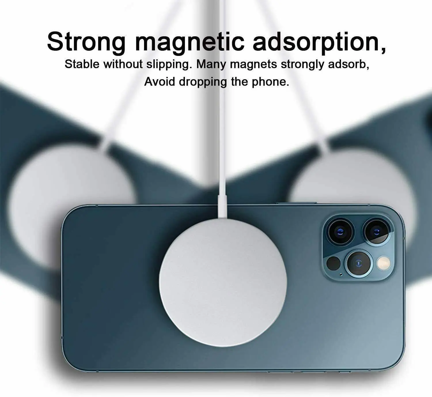 Magnetic 15W Fast Wireless Magsafe Charger for Apple iPhone 13 and Pro Max
