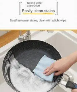 Reusable Microfibre Cleaning Rags 50pc