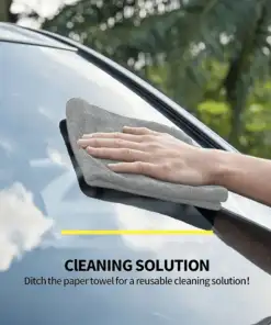 Reusable Microfibre Cleaning Rags 50pc