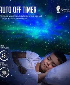 Star Projector Galaxy Night Light Spaceman Lamp