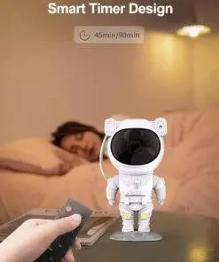 Star Projector Galaxy Night Light Spaceman Lamp