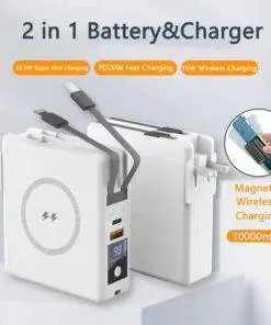 Ultimate 5 in 1 10000mAh Travel Power Bank Adapter Universal Charger
