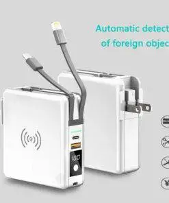 Ultimate 5 in 1 10000mAh Travel Power Bank Adapter Universal Charger