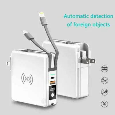 Ultimate 5 in 1 10000mAh Travel Power Bank Adapter Universal Charger