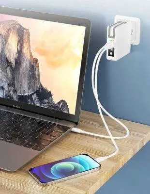 Ultimate 5 in 1 10000mAh Travel Power Bank Adapter Universal Charger