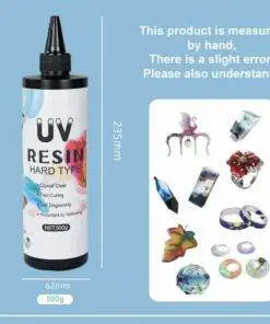 Ultraviolet Fast Curing UV Resin Clear 500g