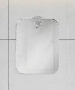 Unbreakable Fog Free Travel Shower Mirror Kit