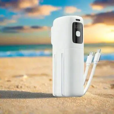 Universal Slim Travel Power Bank USB-C 22.5W 10000mAh