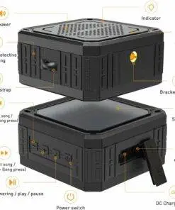 Waterproof Mini Solar Bluetooth Speaker