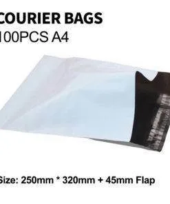100pc A4 (245×350) Courier Mailer Bags
