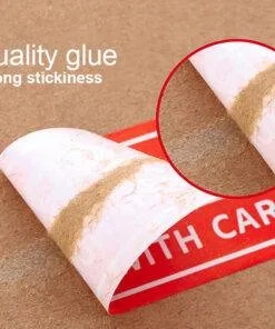 Fragile Stickers 76mm x 25mm 500 Labels Roll