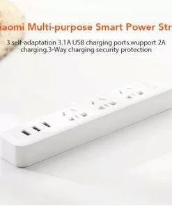 Xiaomi Power Extension Cord Household Lead with 3 USB 1.8M White