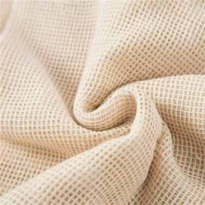 100% Organic Cotton Reusable Produce Bags Eco-Friendly bag
