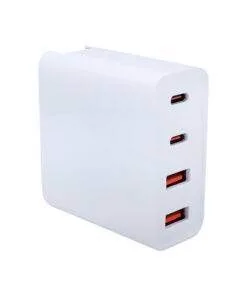 100W GaN 4 Port PD QC Wall Charger for MacBook Xiaomi Samsung