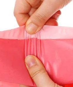 100pc A4 (250×350) Courier Mailer Bags Pink