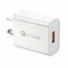 18W QC3.0 USB wall fast charger plug adapter NZ Certification