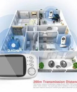 3.2 inch baby Monitor 2.4G Wireless
