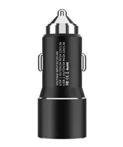 36w Ultra-Fast Dual QC USB-C Type-C Car Charger