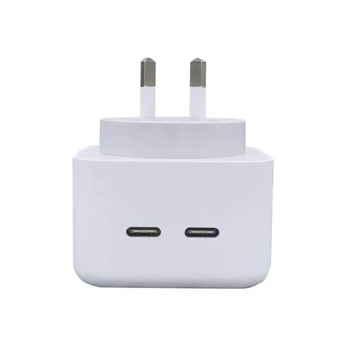 40W Dual USB-C Type-C PD Wall Charger Adapter for iPhone Samsung