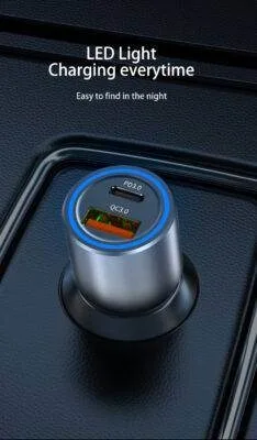 42.5w Ultra-Fast USB-C QC PD Car Charger