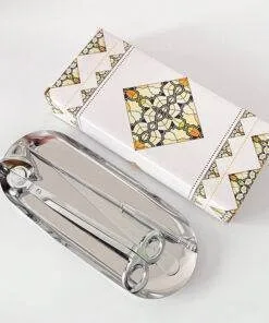 4PCs Stainless Steel Luxury Candle Wick Trimmer Wick Candle Snuffer Plate Tool Set