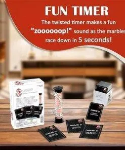 5-second Rule Party Board Game Card