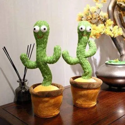 Birthday Gift Talking and Dancing Music Cactus