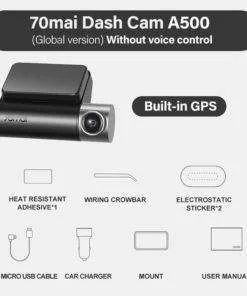 Xiaomi 70mai Dash Cam Plus A500 DVR 1944P
