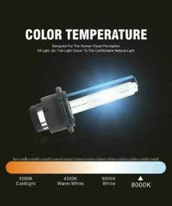 2PCs D2S D2R D2C Car 35W Xenon HID headlight Bulbs