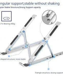 MacBook Holder Foldable Laptop Stand Adjustable Notebook Stand