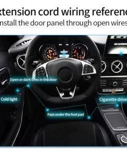 Car Interior Music Flashing EL LED Atmosphere Neon Strip 7M