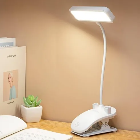 Clip Rechargeable Eye-Protect Wireless Desk Lamp