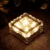 LED Ice Cube Solar Garden Light