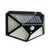 100 LED Solar Power PIR Motion Sensor Wall Light