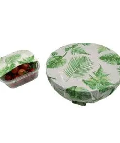 Eco-Friendly Reusable Beeswax Food Wraps-Monstera