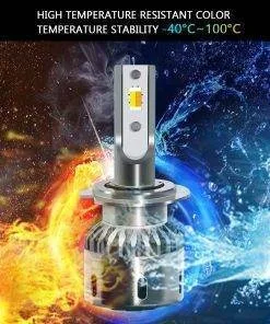 9005 HB3 LED Headlight bulbs adjustable colour 3000/4300/6000k low/high beam