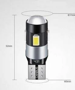 T10 Canbus LED park light bulb with 5630 SMD 129.1lm High Lumen Super Bright
