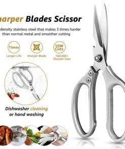 Multifunctional Kitchen Shears Stainless Steel Scissors
