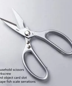 Multifunctional Kitchen Shears Stainless Steel Scissors
