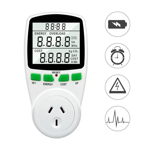 Mains Power Meter Monitor AU/NZ Plug