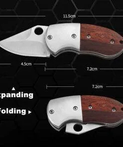 Mini Pocket Knife Self Defense Survival Folding Knife EDC
