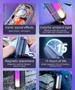 Outdoor Magnetic Bluetooth Speaker