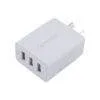 30W QC 3.0 Fast Quick iPhone Charger 3 Port USB Hub Wall Charger Adapter