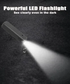 Personal Alarm Siren 130dB with LED Torch