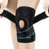 Professional Knee Brace with Patella Gel Pad & Side Stabilisers