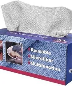 Reusable Microfibre Cleaning Rags 50pc