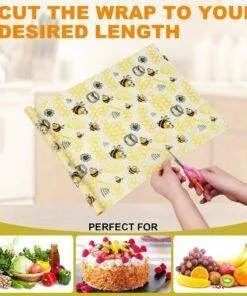 Reusable Nature Beeswax Food Wraps 1 Meter Roll