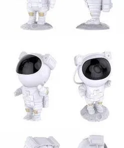 Star Projector Galaxy Night Light Spaceman Lamp