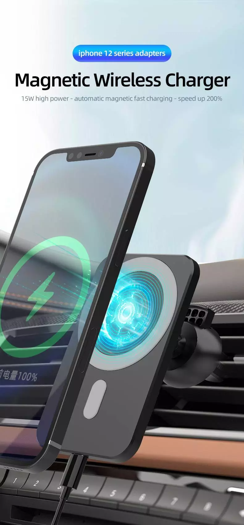 8 Best MagSafe Wireless Charging Car Mounts for iPhone 12 and 12 Pro